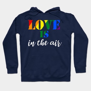 Love is in the Air LGBT Gay Pride Month Gift Hoodie